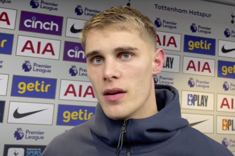 Micky Van de Ven now denies claim Maddison made about him at Tottenham