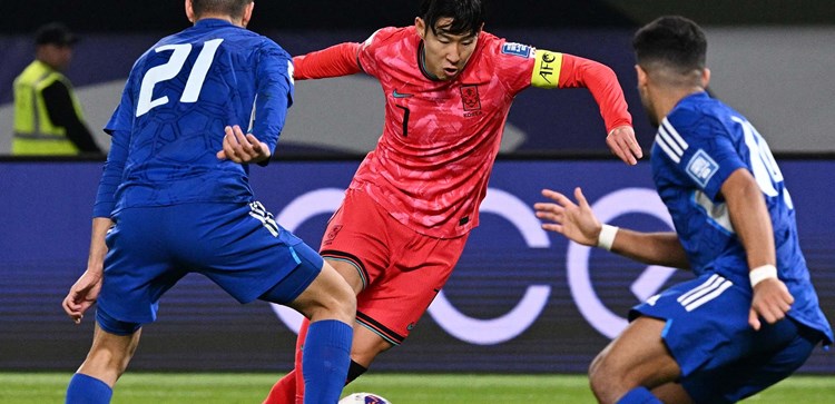 Son reaches half-century with latest goal for South Korea