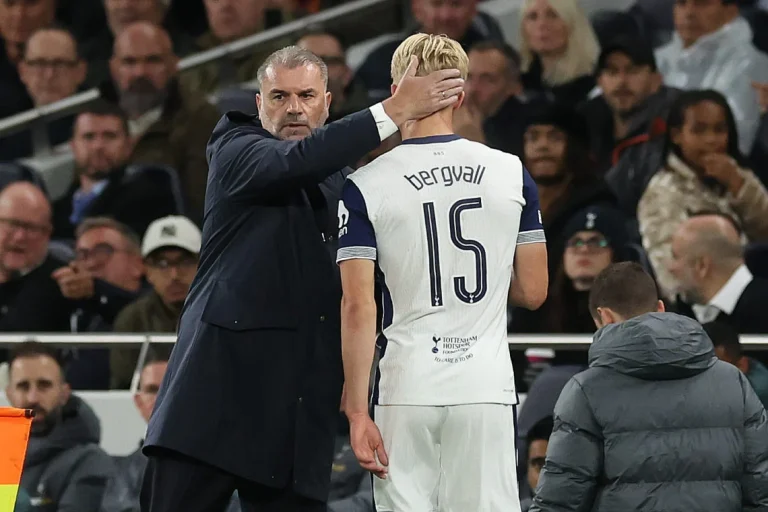 ‘Ruined it for us’: Lucas Bergvall explains Ange Postecoglou’s angry half-time Tottenham message vs Man City