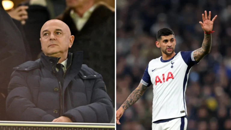 Report: The fee Daniel Levy is now ready to sell Tottenham’s Cristian Romero for after ‘lowering’ his demands