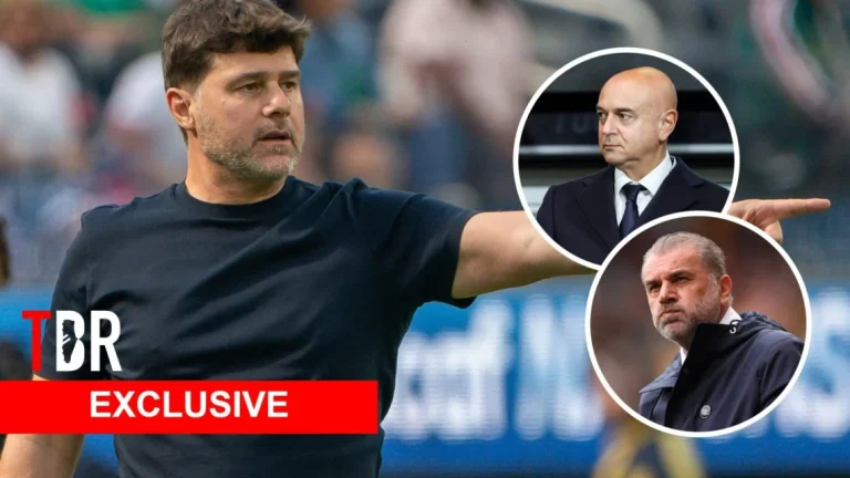 Pochettino in contention for Tottenham return with Levy giving message to Postecoglou recently