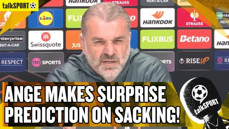 Ange Postecoglou makes astonishing Tottenham sack admission