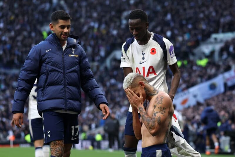 Spurs triple injury boost ahead of Arsenal showdown