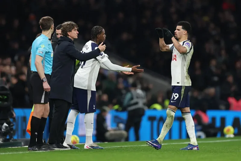 Frank gives fitness updates on Romero, Solanke and van de Ven after draw with Man City – and is not ruling out more signings