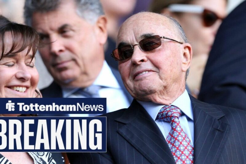 View: Joe Lewis may have found buyer for Tottenham takeover if Lord Sugar is correct