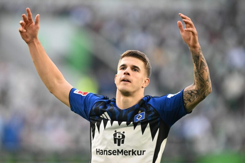 Luka Vuskovic makes decision about returning to Tottenham after Hamburg loan