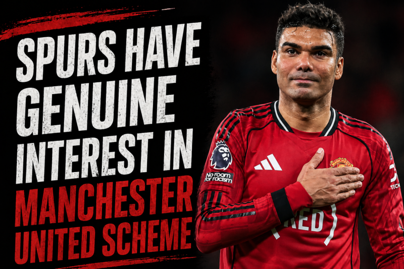 Spurs have genuine interest in Manchester United Schemer