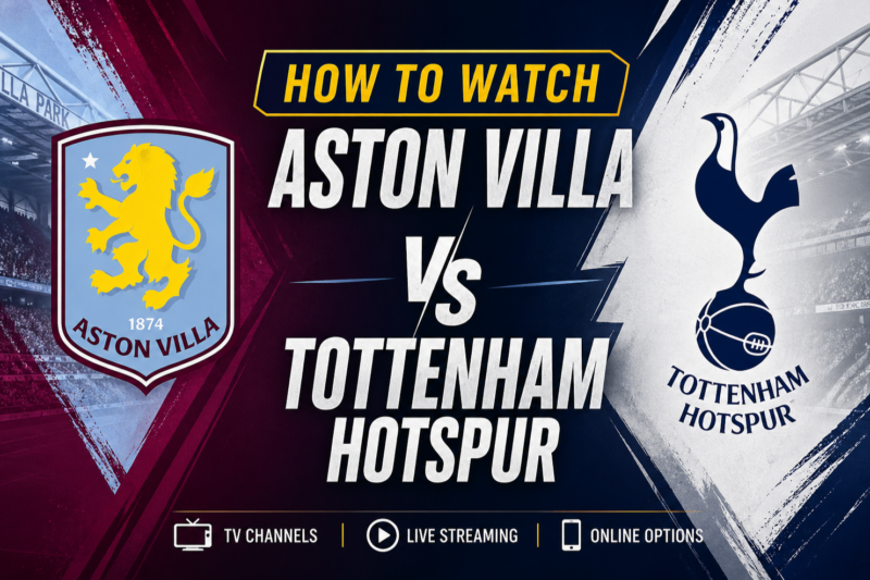 How to watch Aston Villa vs Tottenham: Team news, score prediction, TV channel